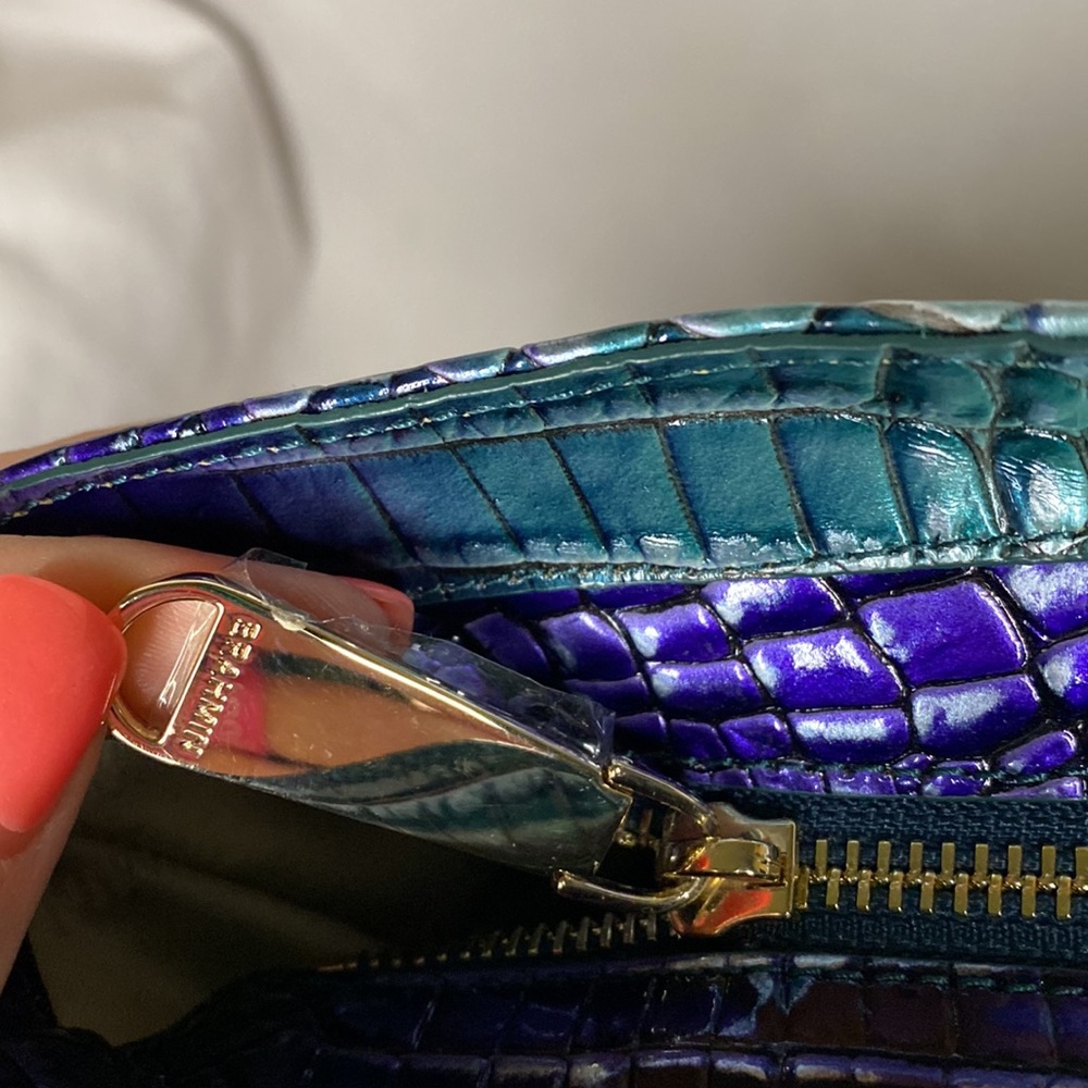 NWT $385 RETAIL Brahmin Ellen Enchant Ombré Melbourne!🧜🏼‍♀️🧜🏼‍♀️ - Picture 12 of 17